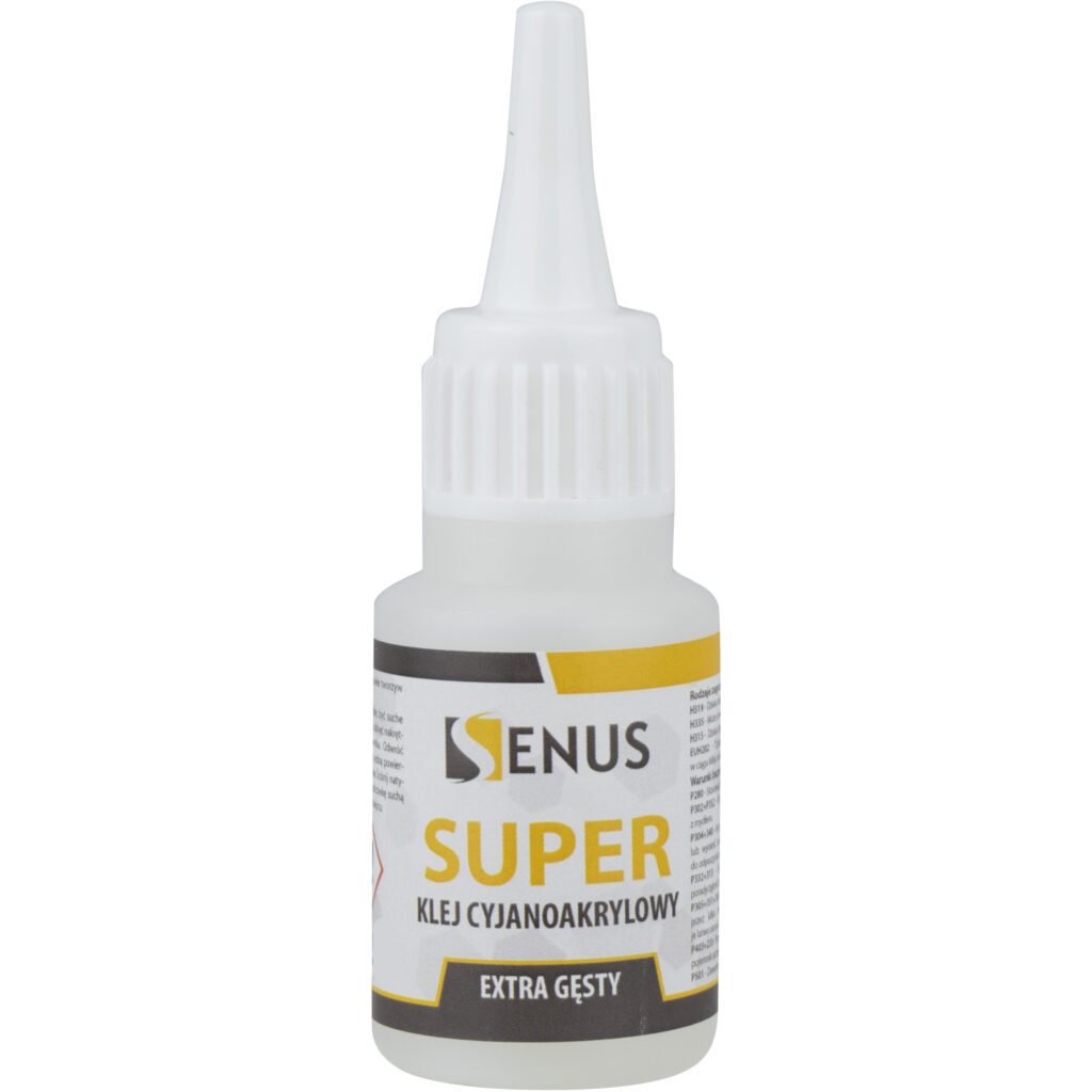 Klej cyjanoakrylowy Senus EXTRA GĘSTY 20g