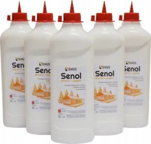 Klej do drewna i papieru Senol 1kg - zestaw 10szt