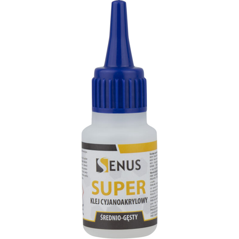 Klej cyjanoakrylowy Senus ŚREDNI 20g