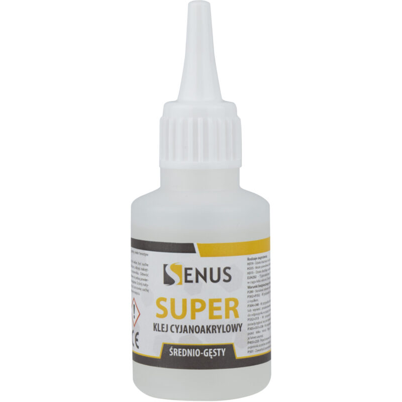 Klej cyjanoakrylowy Senus ŚREDNI 50g