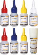 Klej cyjanoakrylowy 2x rzadki + 2x średni + 2x gęsty + aktywator + debonder