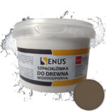 Szpachlówka do drewna WODOODPORNA 1kg ORZECH CIEMNY