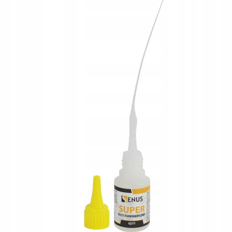 Klej cyjanoakrylowy z igłą Senus GĘSTY 20g