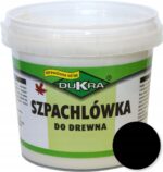 Szpachlówka do drewna Dukra 200g CZARNA