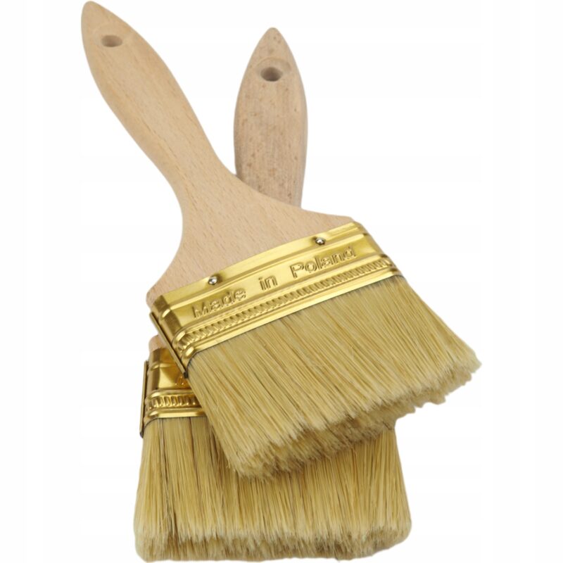 Pędzel angielski malarski płaski POLSKI 76mm