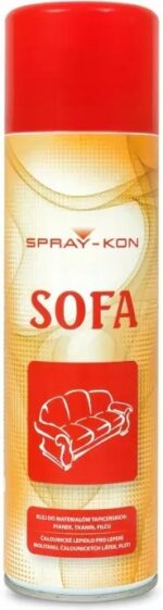 Klej kontaktowy tapicerski tapicer spray SPRAY-KON SOFA 500ml