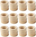 Drewniane kółko kółka bukowe do karnisza makramy 100szt