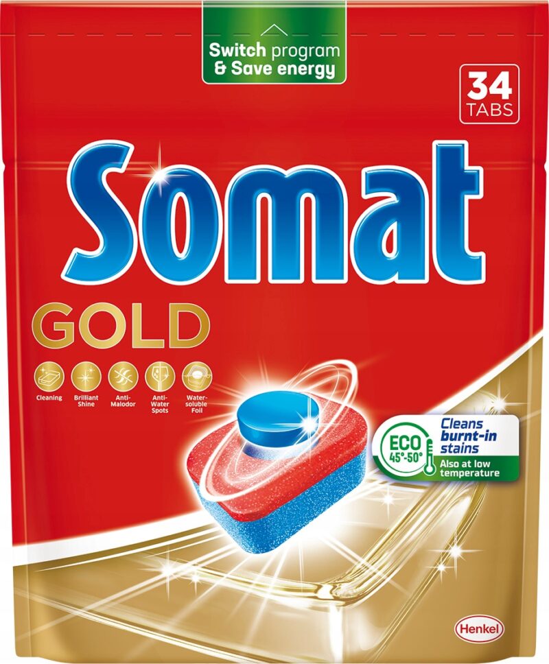 Tabletki do zmywarki Somat Gold 34szt