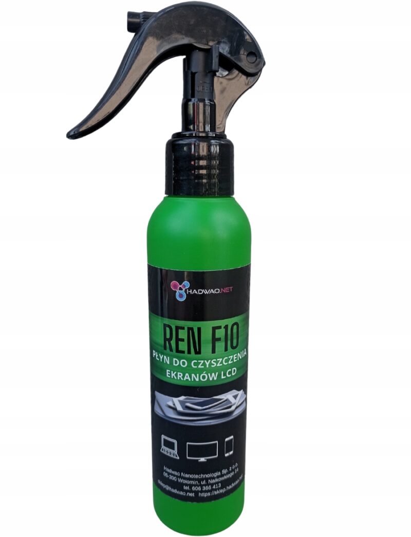Płyn do mycia ekranów monitorów TV LCD LED Ren F10 150ml