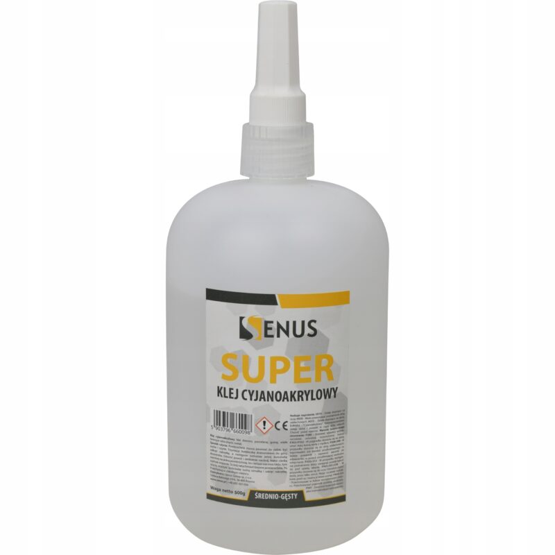Klej cyjanoakrylowy Senus ŚREDNI 500g