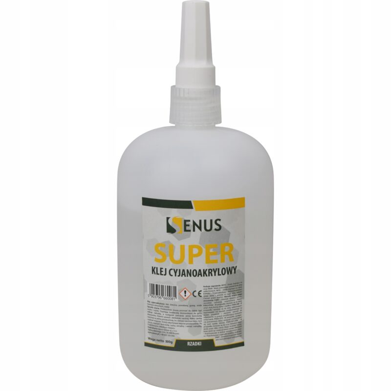 Klej cyjanoakrylowy Senus RZADKI 500g