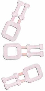 Zapinki polipropylenowe plastikowe do taśm PP WG GW 16 mm 1000szt