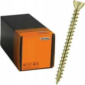 Wkręty do drewna płyt OSB Fix żółty ocynk 4,3x60mm TX20 250szt