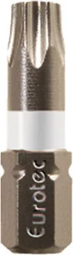Bit końcówka Eurotec 25mm TORX TX10 biały