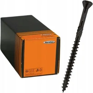 Wkręty do drewna fasad elewacji paneli Hapatec czarne 4x50mm TX15 500szt