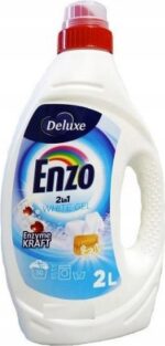 Żel do prania białego niemiecki Deluxe Enzo White 2l 50 prań