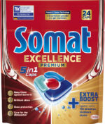 Kapsułki do zmywarki Somat Excellence 5w1 24szt