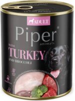 Karma mokra dla psa PIPER DOLINA NOTECI indyk i brokuł 800g