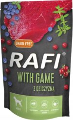 Karma mokra dla psa RAFI DOLINA NOTECI dziczyzna 500g