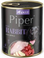 Karma mokra dla psa PIPER DOLINA NOTECI królik i jabłko 800g