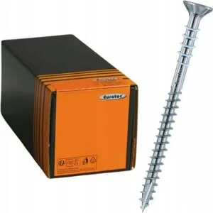 Wkręty do poziomowania łat regulacyjne dystansowe Justitec 6x100mm 100szt