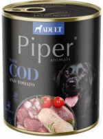 Karma mokra dla psa PIPER DOLINA NOTECI dorsz i pomidor 800g