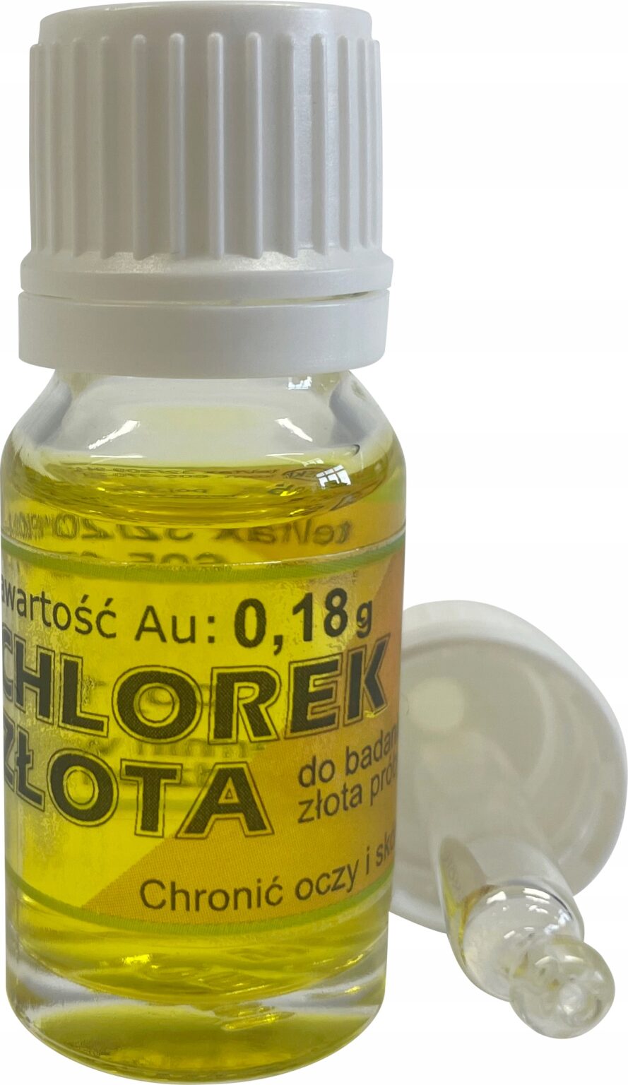 Chlorek złota ciecz probiercza do złota 0,18 Au