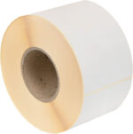 Etykiety termotransferowe TTR białe naklejki 100x150mm 350szt