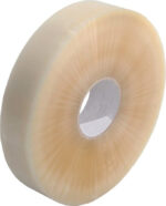 Taśma pakowa maszynowa klejąca kauczukowa kauczuk transparent 48/990m