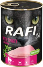 Karma mokra dla kota RAFI DOLINA NOTECI indyk 400g