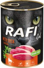 Karma mokra dla kota RAFI DOLINA NOTECI kaczka 400g