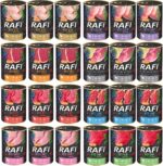 Karma mokra dla psa RAFI DOLINA NOTECI 24x400g MIX SMAKÓW
