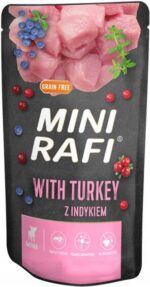 Karma mokra dla psa RAFI DOLINA NOTECI indyk MINI 150g
