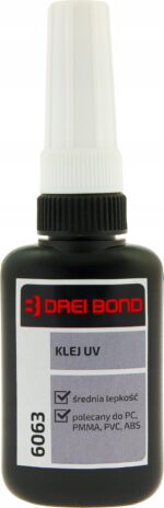 Klej UV do tworzyw sztucznych DREI BOND 6063 10ml