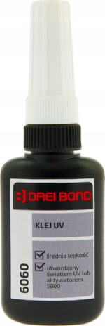 Klej UV do szkła i metalu DREI BOND 6060 10ml