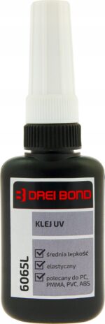 Klej UV do tworzyw sztucznych DREI BOND 6065L 10ml