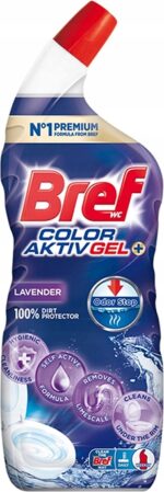 Żel do WC Bref Color Aktiv Gel Lavender 700ml