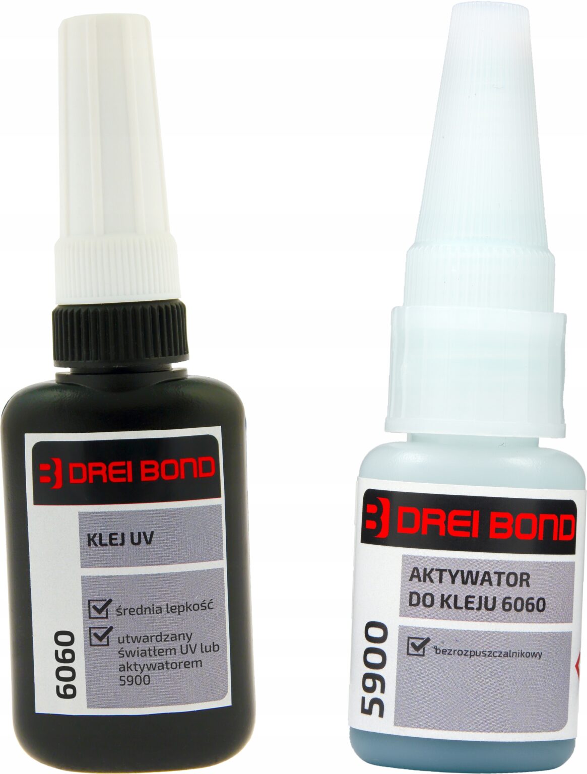 Klej UV do szkła Drei Bond 6060 10ml + aktywator 5900 5g