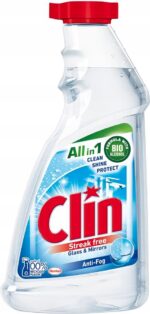 Płyn do mycia szyb okien Clin Antypara zapas 500ml