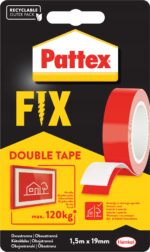 Taśma dwustronna montażowa mocna Pattex Fix 120kg