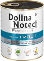Karma mokra dla psa DOLINA NOTECI PREMIUM pstrąg 800g