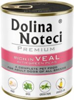 Karma mokra dla psa DOLINA NOTECI PREMIUM cielęcina 800g